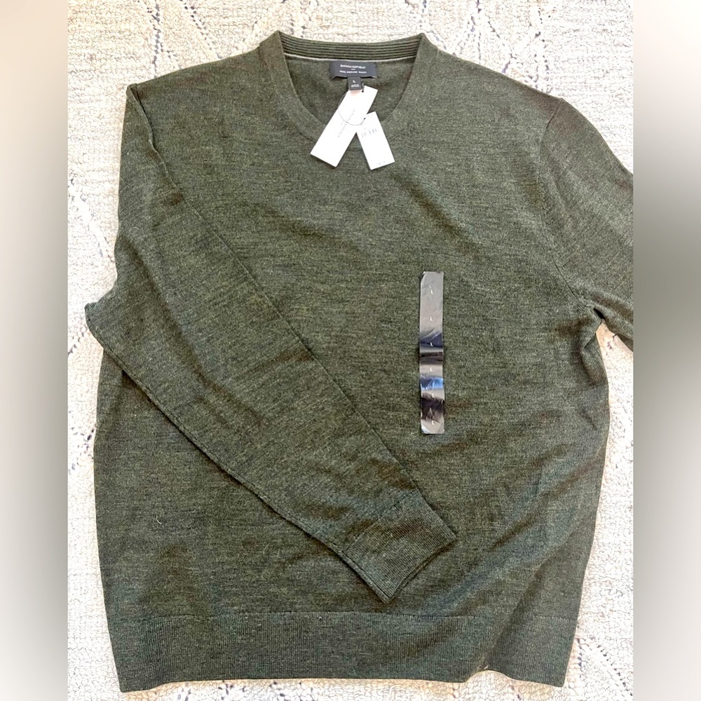 NWT Men’s Merino Wool Sweater